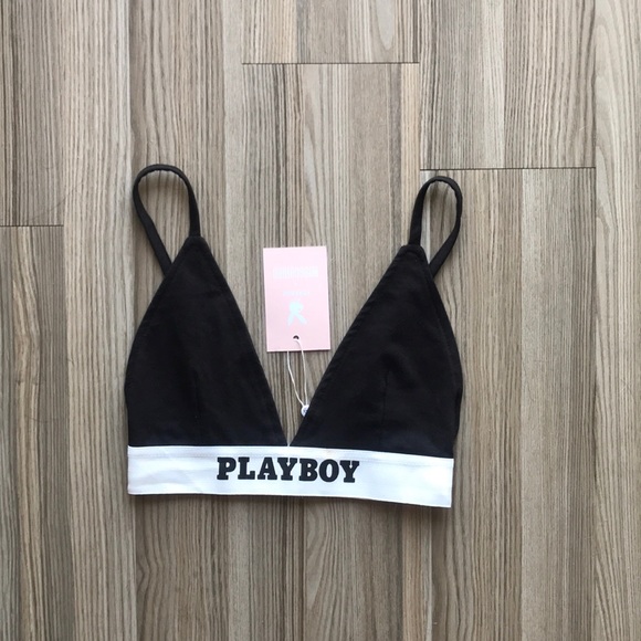Missguided Other - NWT Playboy x Missguided triangle bralette